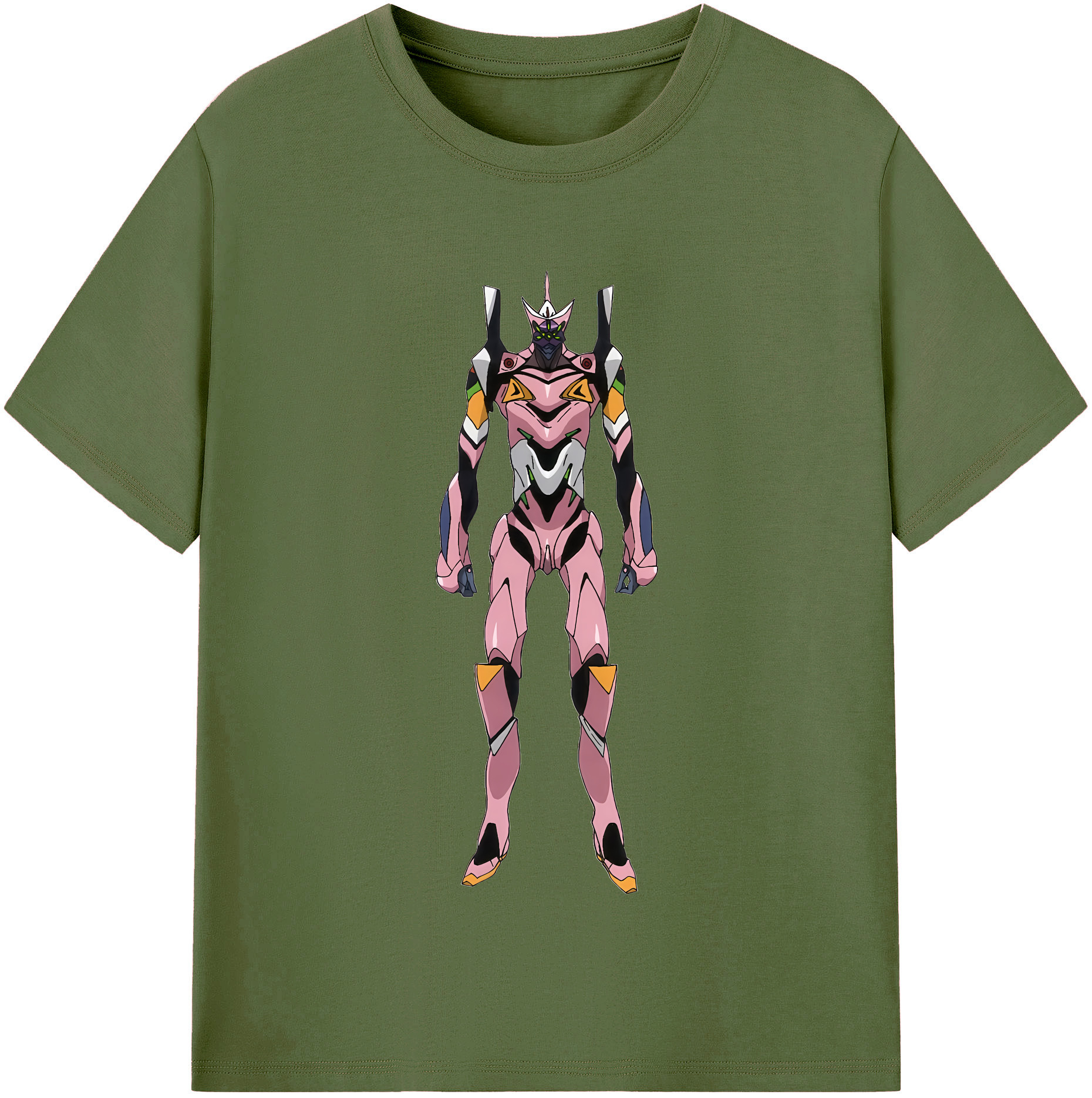 （画像用） EVA 新世紀エヴァンゲリオン 綿100％半袖Tシャツ（フロントプリント）
